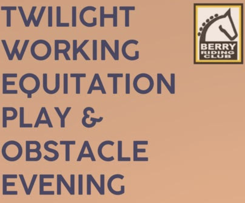 Twilight Working Equitation, Play and Obstacle Evening
